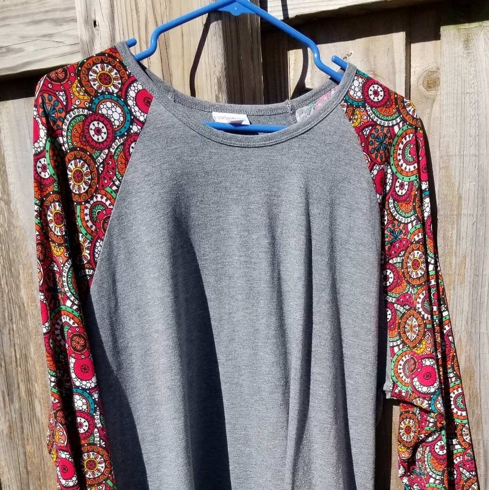 Randy baseball style tee